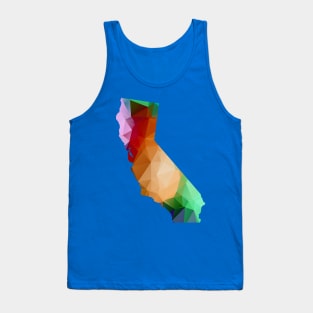 California - Fractal Colors Tank Top